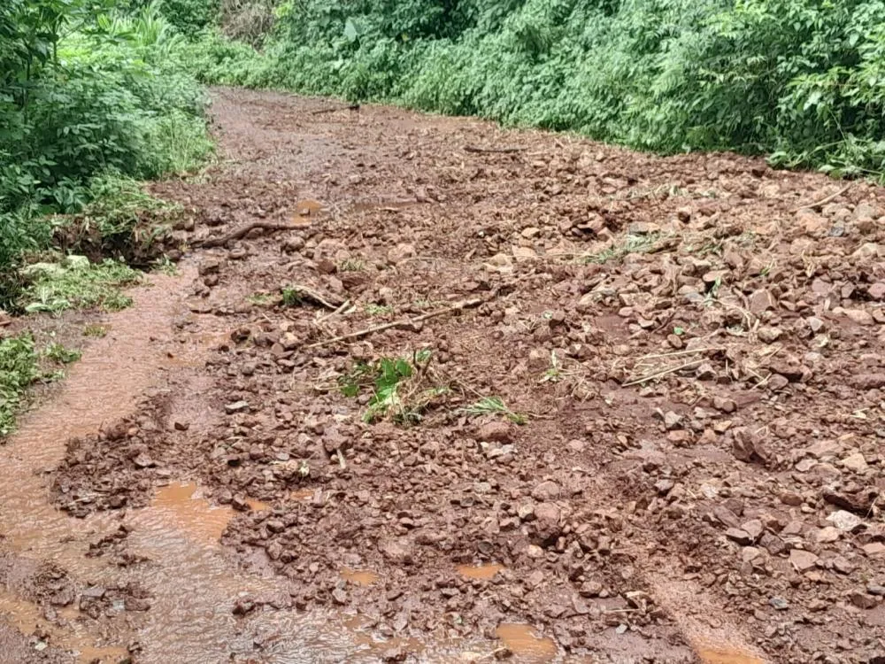 Chuva de mais de 100 mm em menos de 30 min provoca estragos no interior e na cidade
