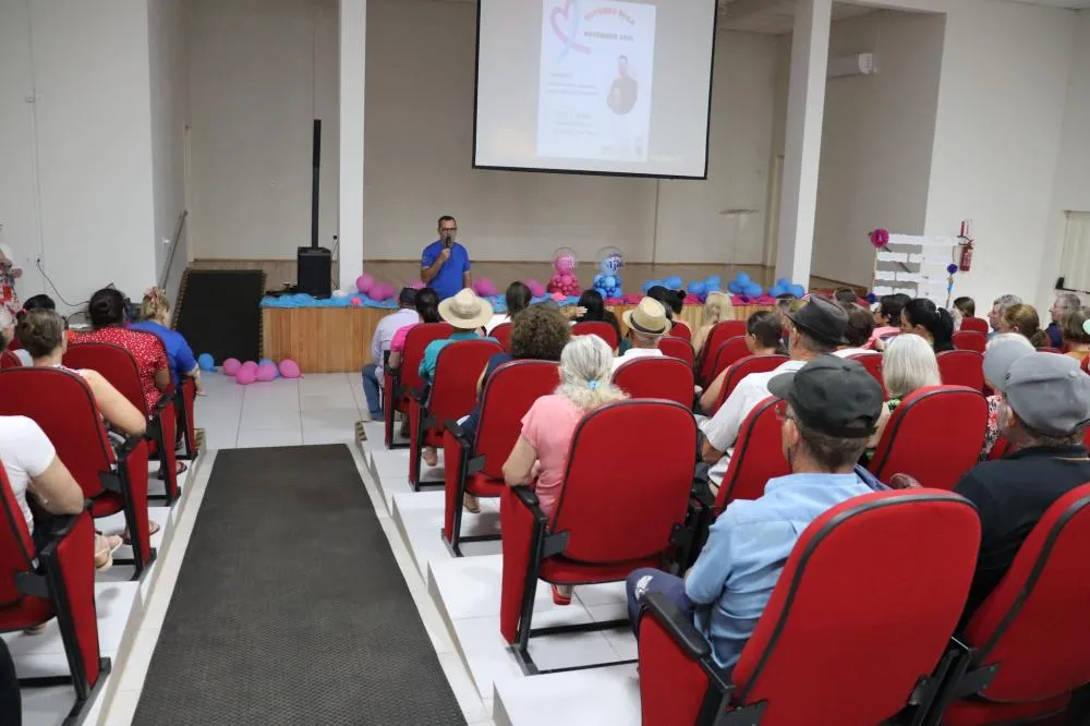 Derrubadas promove evento de conscientização nas campanhas Outubro Rosa e Novembro Azul