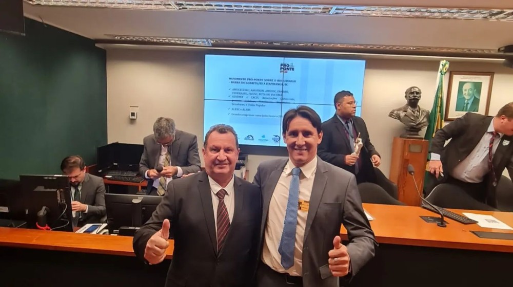 Alceu Diel e Rodrigo Locatelli Tisott. Foto divulgação