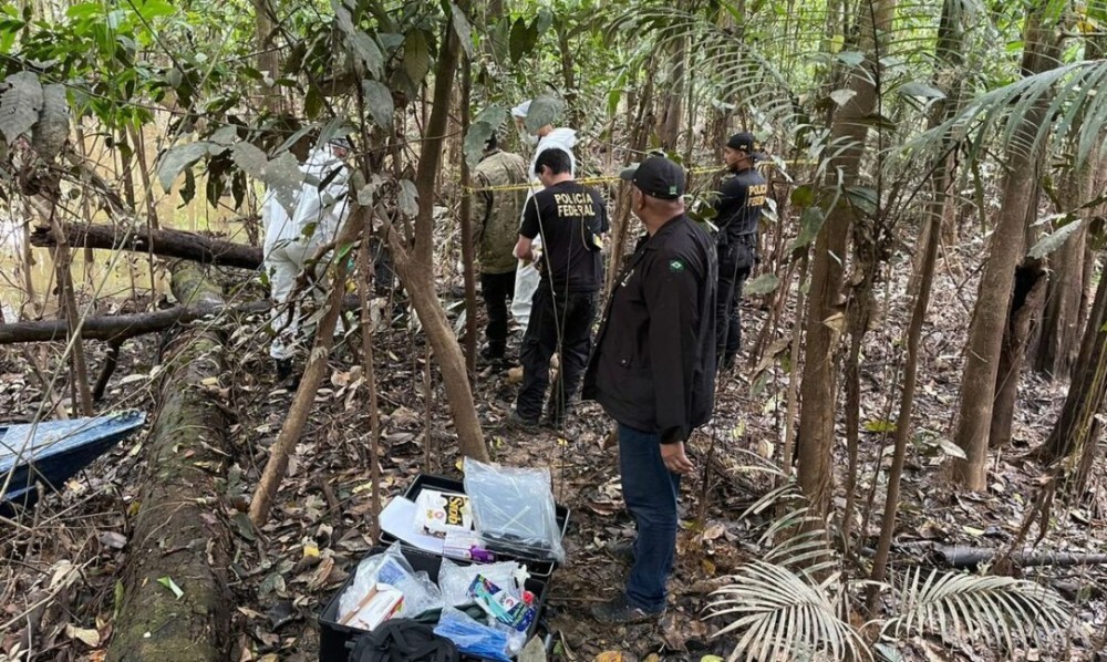 Buscas do Dom e Bruno na Amazônia (Divulgação/Polícia Federal)