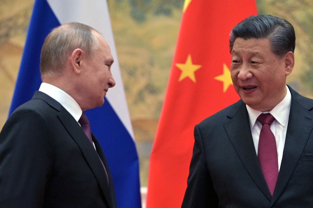 Vladimir Putin e Xi Jinping – Foto: via REUTERS