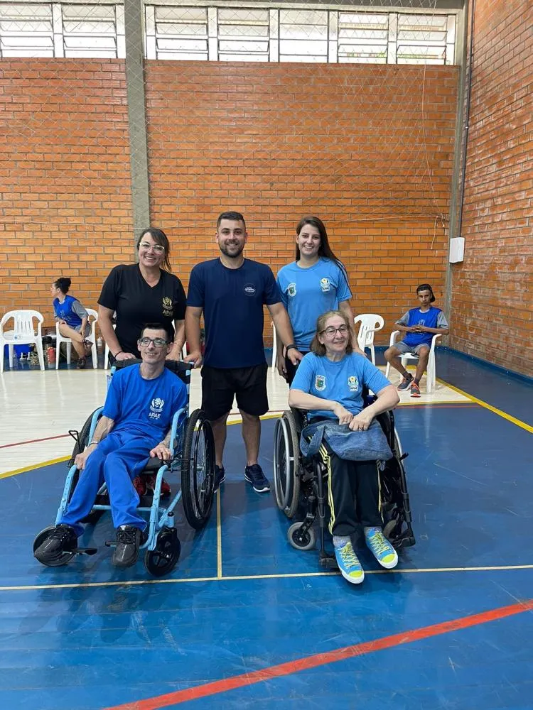Alunos da APAE participam de jogos estaduais em Canoas nas modalidades futsal e bocha