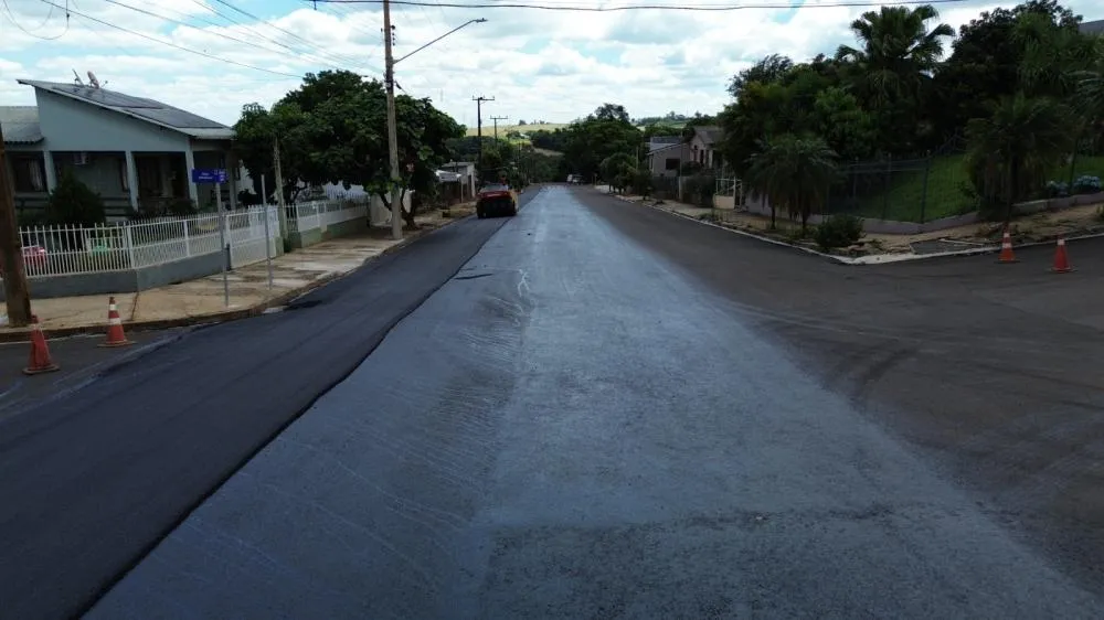 Projeto Ipanema: pavimentação avança e está na reta final