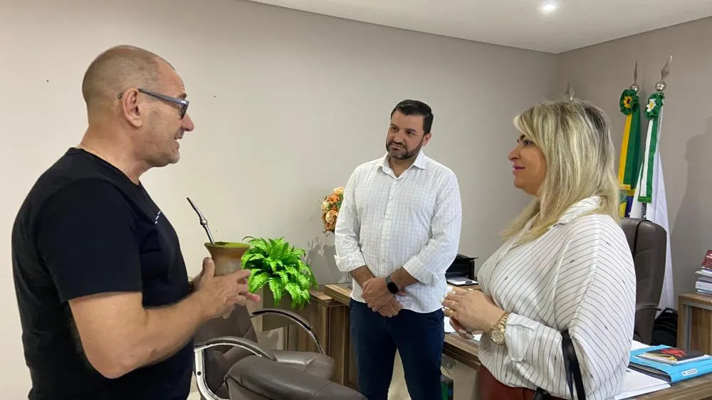 Rosemar Sala recebe visita de representantes da Servpref 