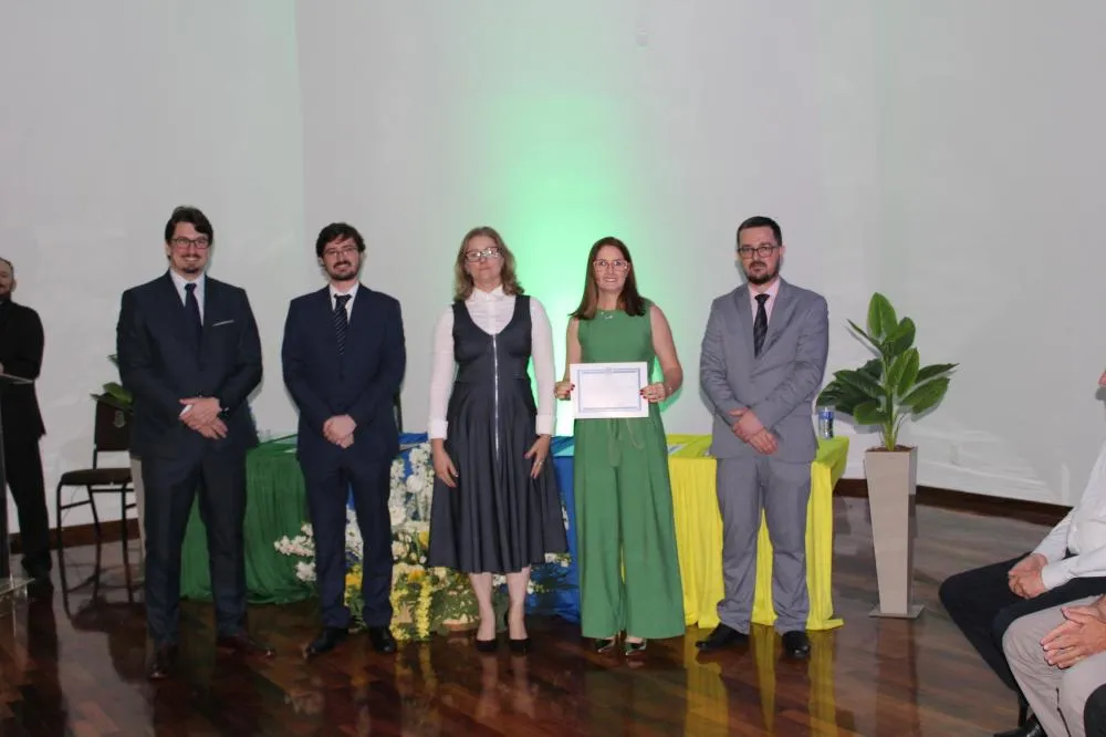 Confira as fotos da diplomação do prefeito e vereadores de Derrubadas