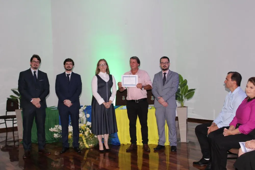 Confira as fotos da diplomação do prefeito e vereadores de Barra do Guarita
