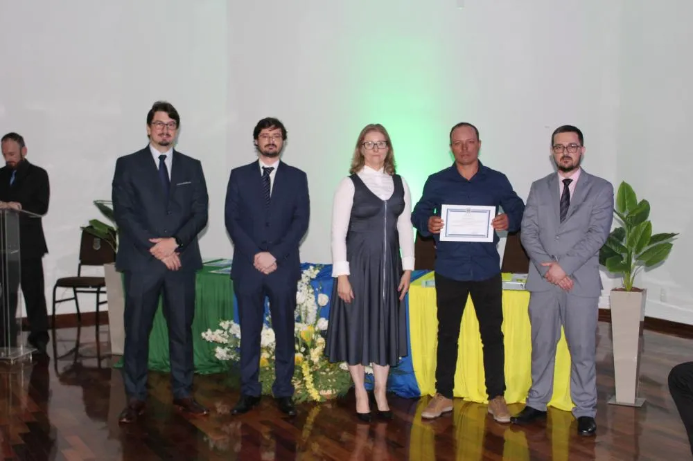 Confira as fotos da diplomação do prefeito e vereadores de Barra do Guarita