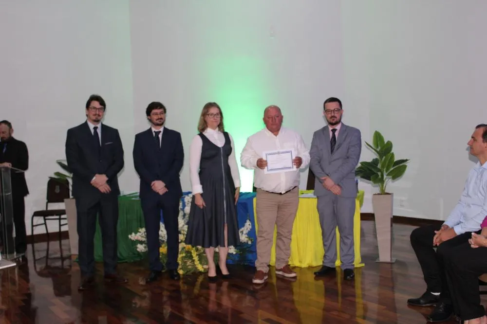 Confira as fotos da diplomação do prefeito e vereadores de Barra do Guarita