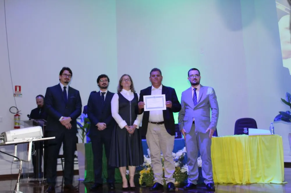 Confira as fotos da diplomação do prefeito e vereadores de Tenente Portela