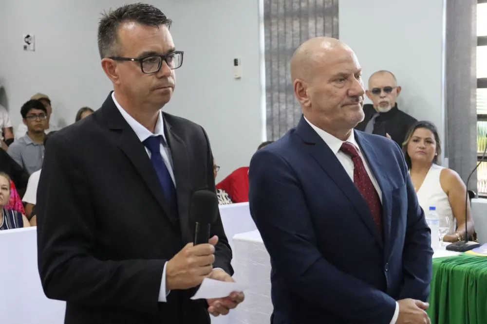 Posse e instalação da 17ª administração de Tenente de Portela ocorreu na quarta-feira, 1º, no Centro Cultural com a presença de grande público e anúncio dos secretários /Foto: Divulgação