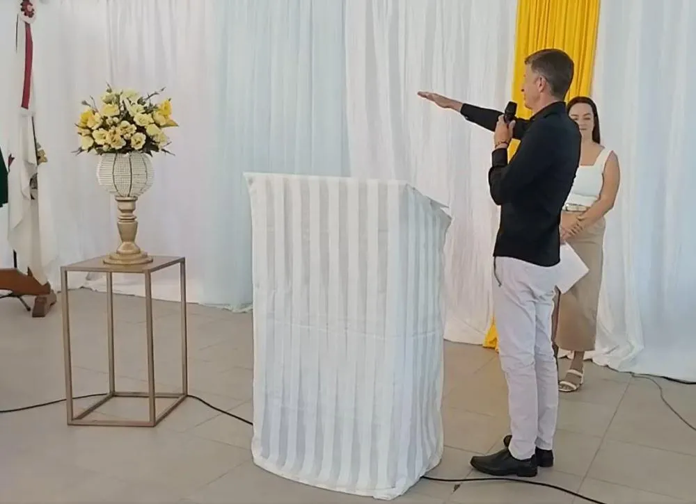 Confira imagens da posse dos eleitos para o mandato 2025-2028