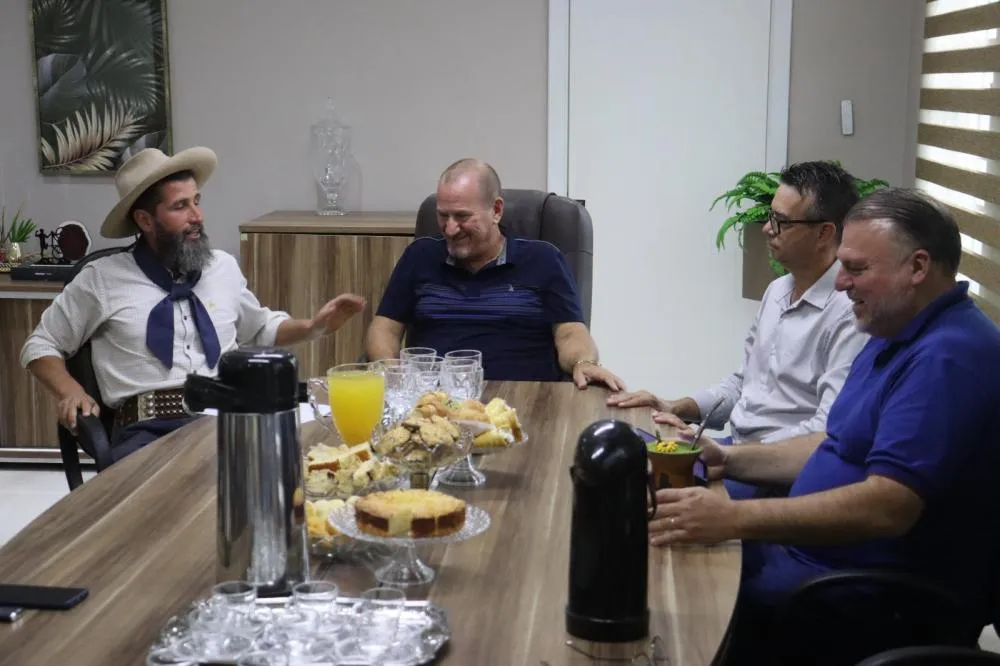 Rosemar Sala recebe Secretário de Esporte “Gaúcho Da Geral”