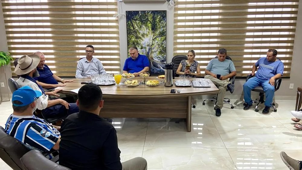 Rosemar Sala recebe Secretário de Esporte “Gaúcho Da Geral”