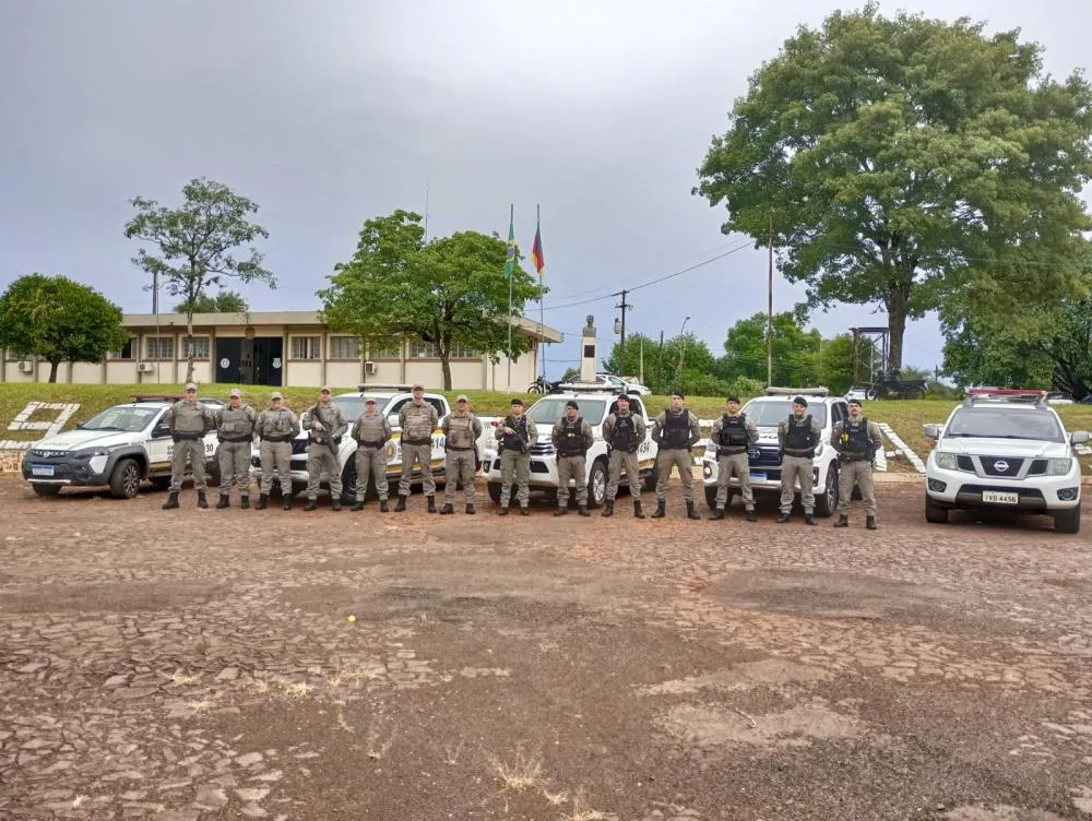 Brigada Militar realiza Operação Força Total em Santo Augusto