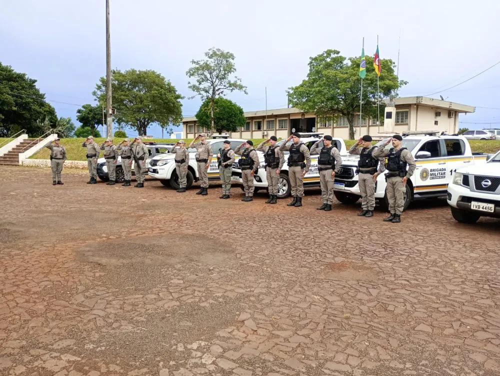 Brigada Militar realiza Operação Força Total em Santo Augusto