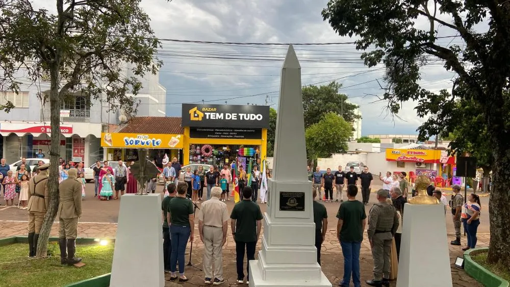 Homenagem marcou o centenário da morte do Tenente Mário Portela Fagundes