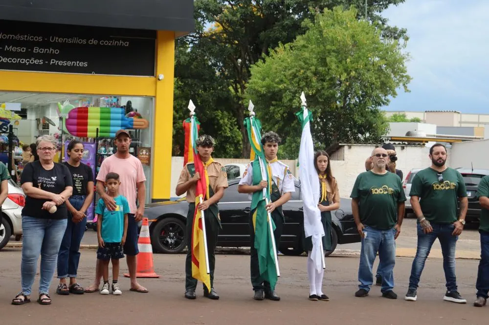 Homenagem marcou o centenário da morte do Tenente Mário Portela Fagundes