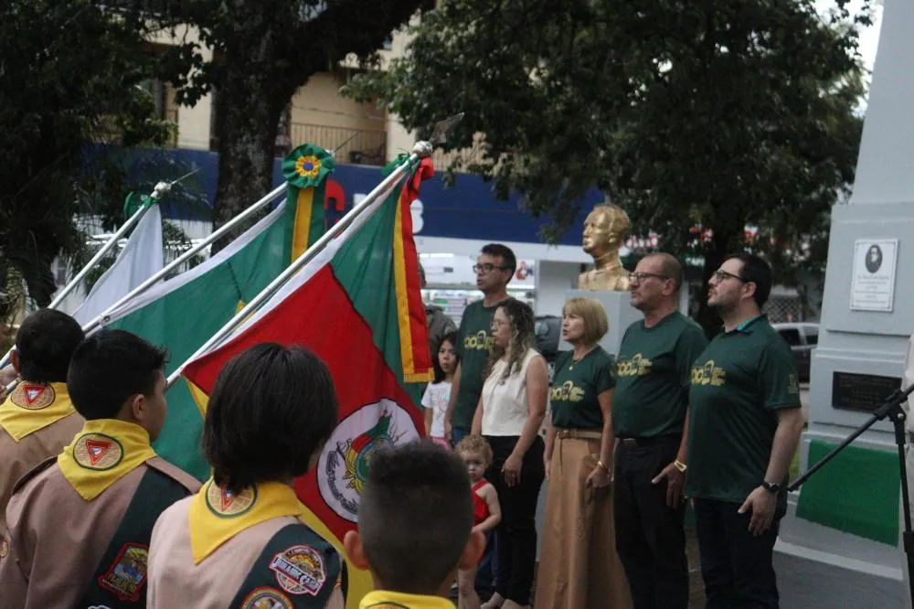 Homenagem marcou o centenário da morte do Tenente Mário Portela Fagundes