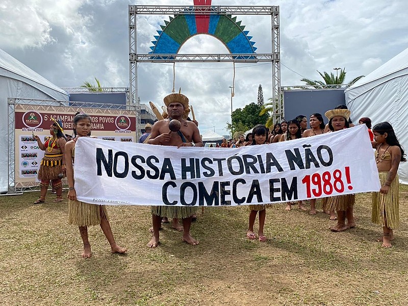 Marco temporal é apontado pelas lideranças como um dos maiores ataques aos povos indígenas atualmente - Alfredo Portugal