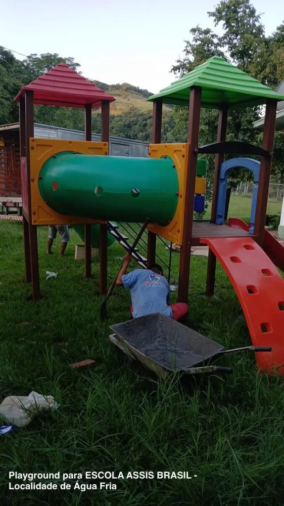 Novos playgrounds em Miraguaí são frutos de emendas impositivas pagas pela nova gestão