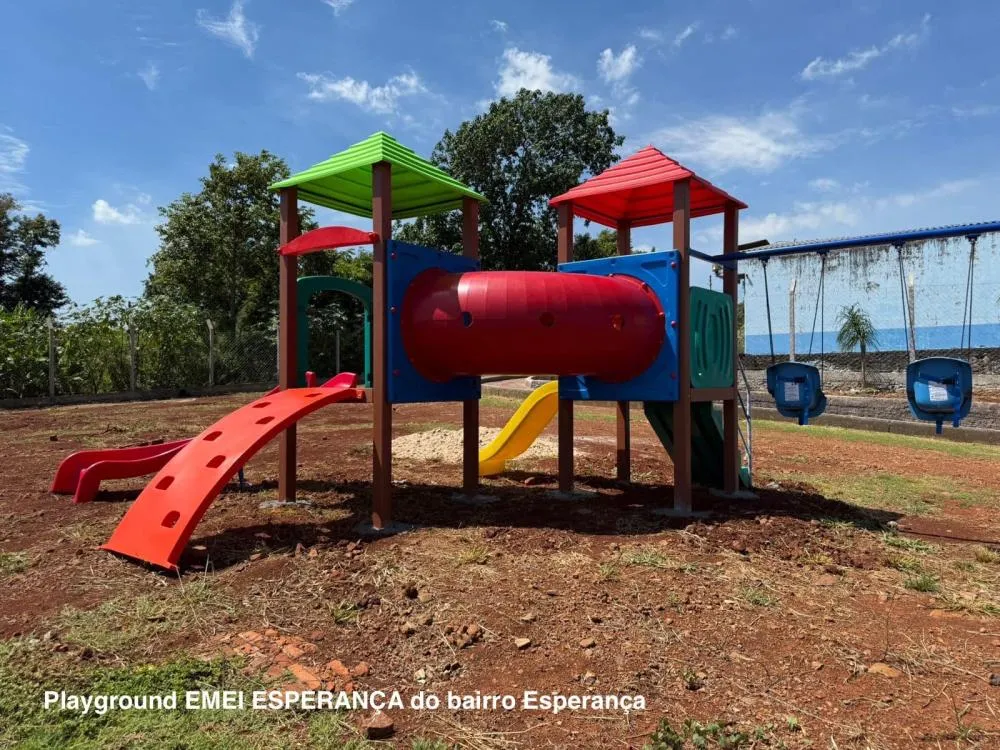 Novos playgrounds em Miraguaí são frutos de emendas impositivas pagas pela nova gestão