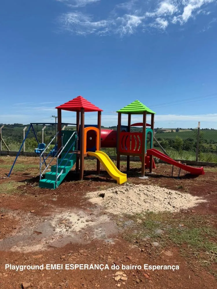 Novos playgrounds em Miraguaí são frutos de emendas impositivas pagas pela nova gestão