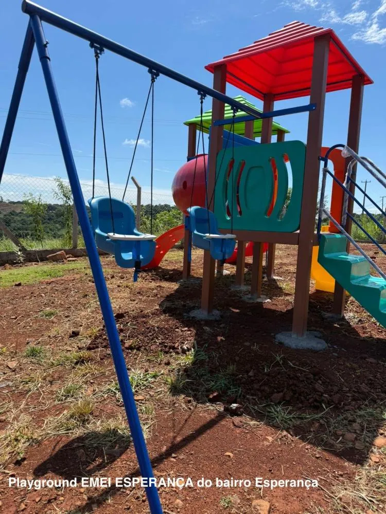 Novos playgrounds em Miraguaí são frutos de emendas impositivas pagas pela nova gestão