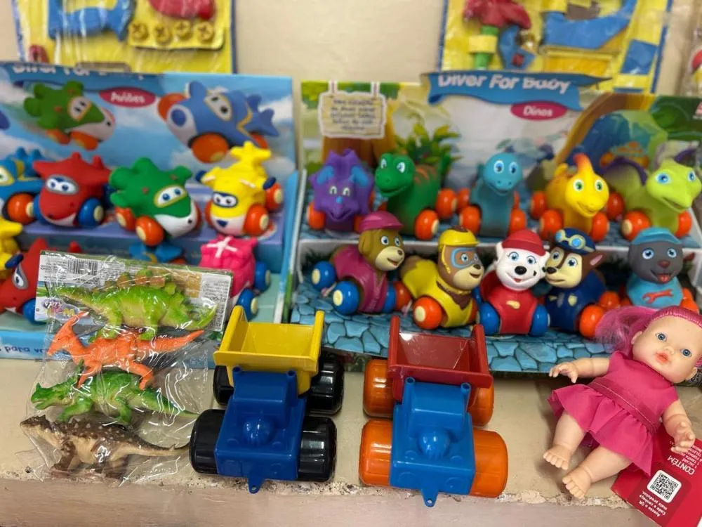 Novos brinquedos chegam ao Centro de Educação Infantil Vovó Ilga