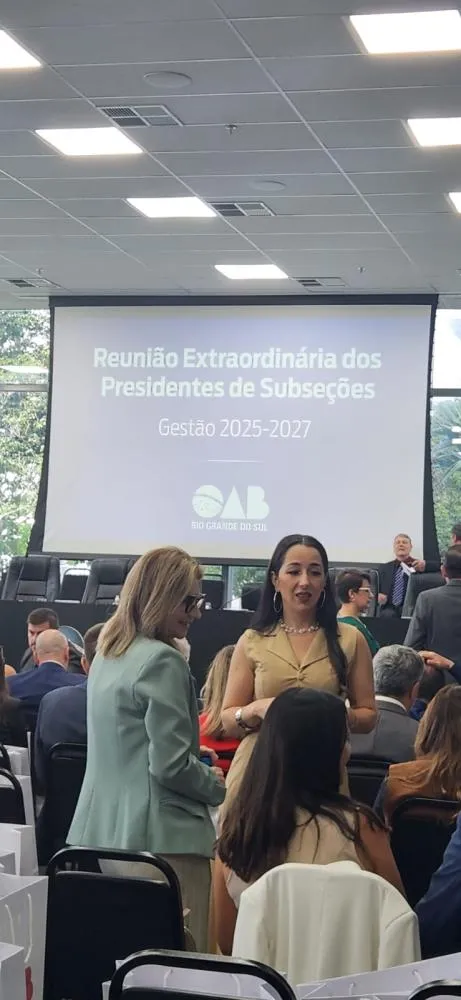 Subseção da OAB de Tenente Portela participa de encontro estadual em Porto Alegre