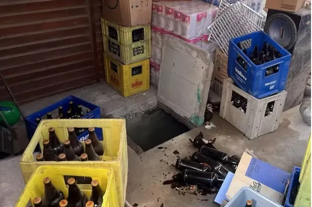 Local onde a menina foi mantida durante sequestro. — Foto: Redes Sociais/Reprodução
