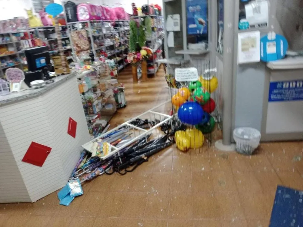 Lotérica é arrombada durante a madrugada 