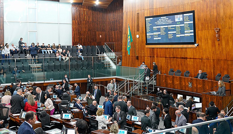 Votação no plenário ocorreu na sessão desta terça-feira (21) - Foto: Celso Bender/ Agência ALRS