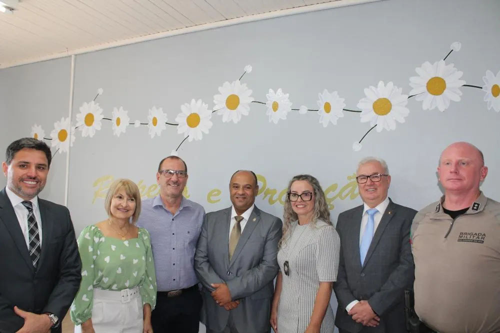 Polícia Civil inaugura Sala das Margaridas em Tenente Portela para atendimento humanizado a vítimas de violência doméstica