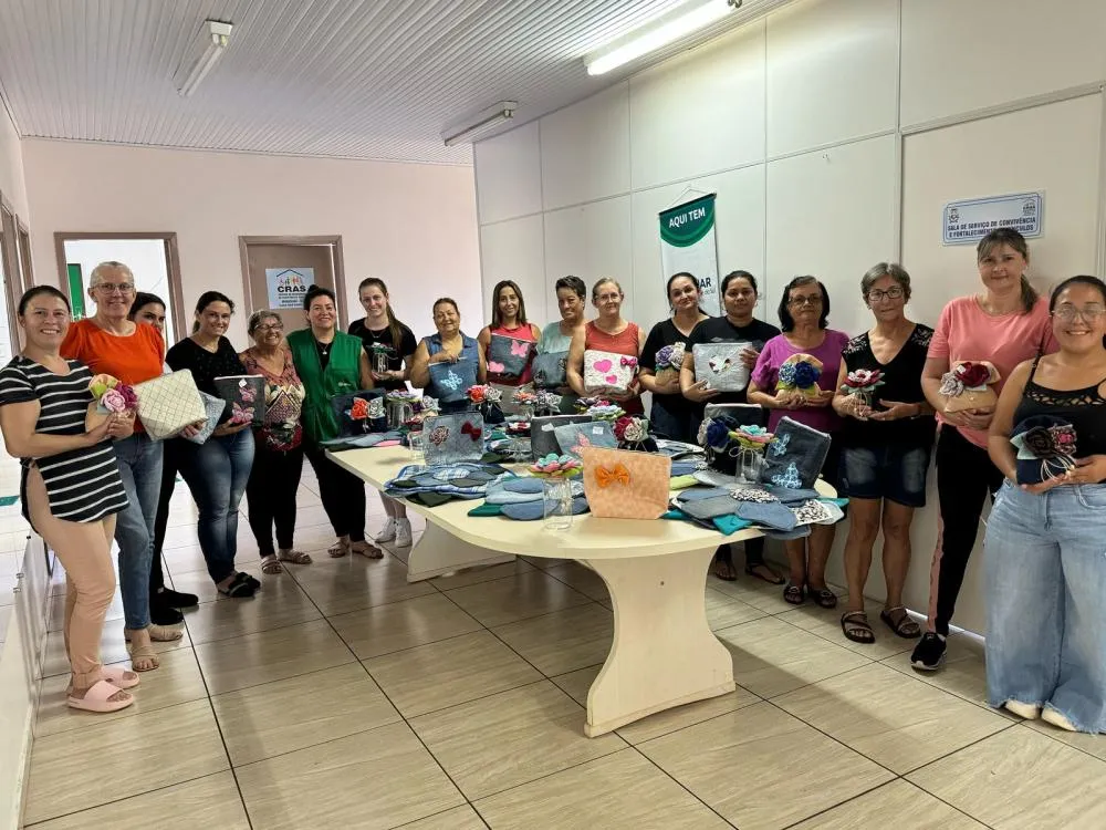 Curso de Patchwork é promovido pela Assistência Social