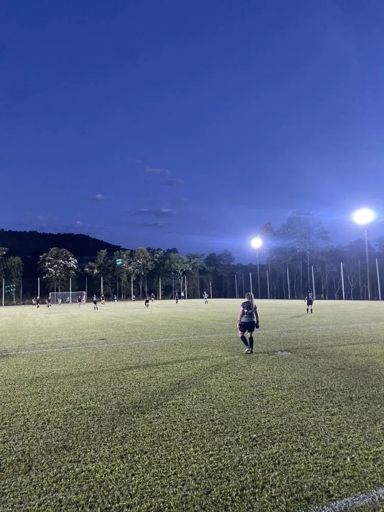 Iluminação em LED é inaugurada no Campo do Tigre com festa esportiva