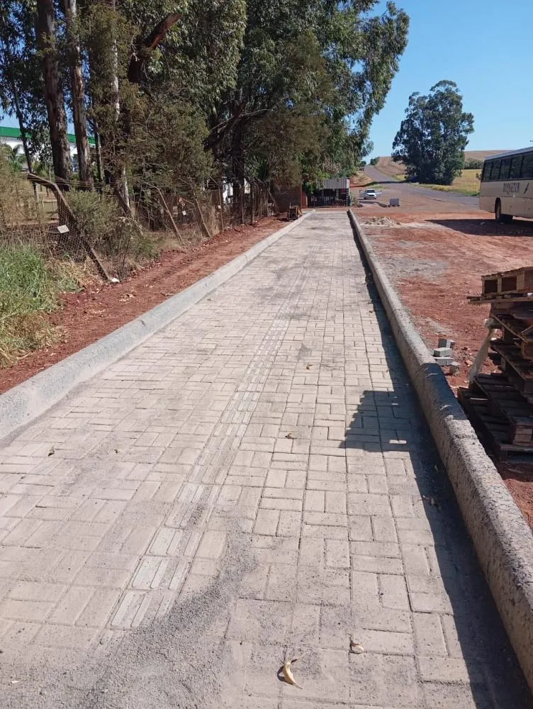 Obras de Ciclovia e Caminhódromo na ERS-330 devem ser concluídas nesta semana