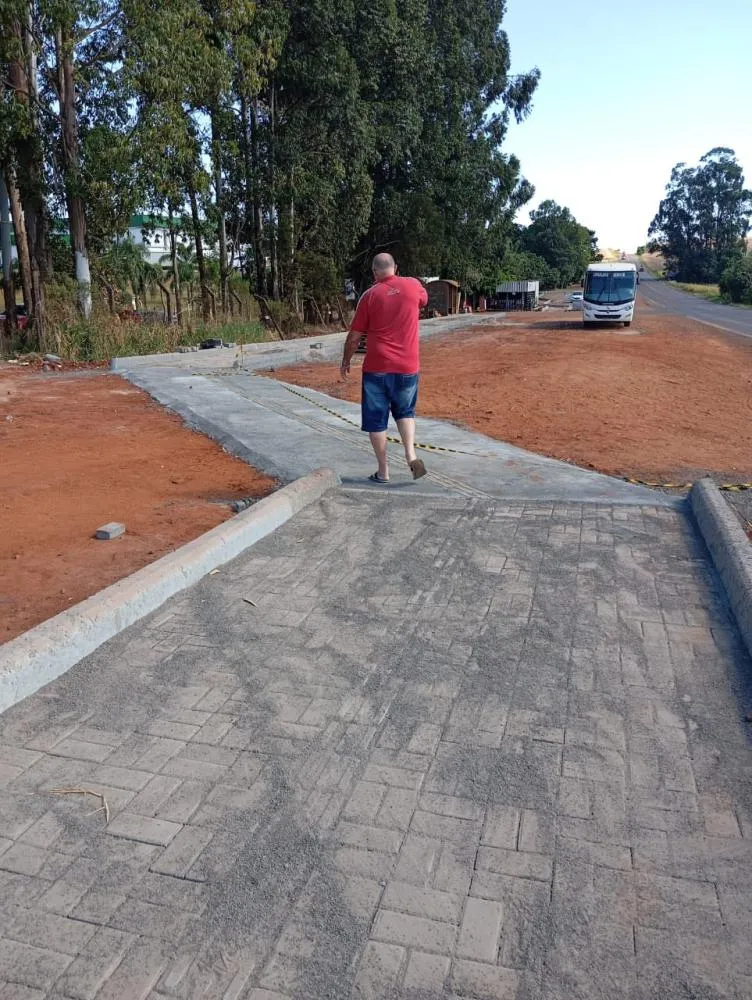 Obras de Ciclovia e Caminhódromo na ERS-330 devem ser concluídas nesta semana