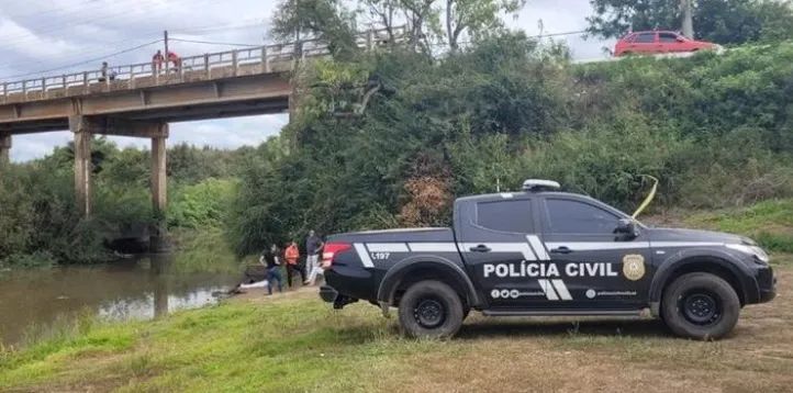Polícia Civil isolou o local onde a criança caiu e veio a óbito | Foto: Uilian Pacheco / UP TV / Divulgação / CP