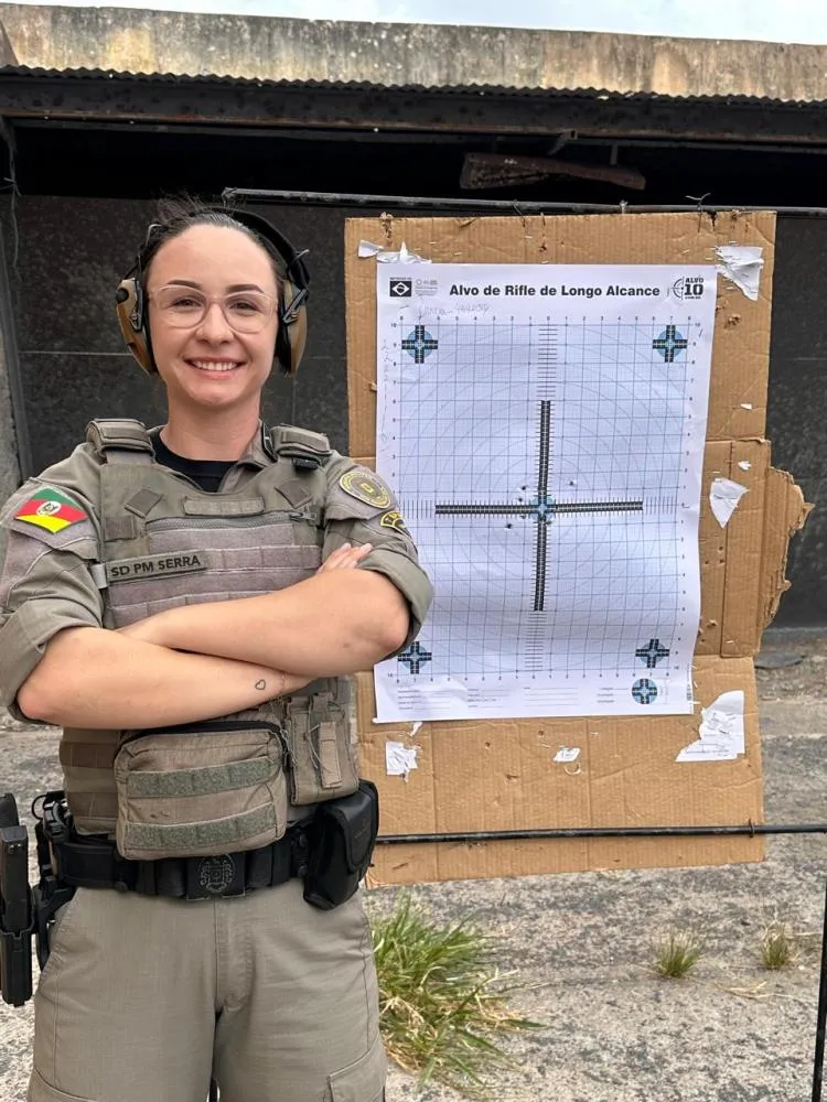 Policial Militar do 7º BPM conquista 1º lugar geral no 3º Torneio de Tiro Policial em homenagem ao Dia das Mulheres