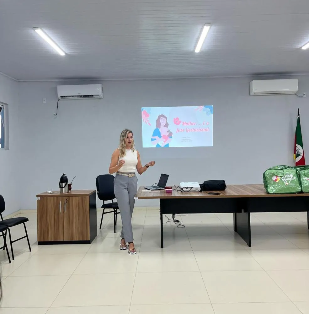 Saúde promove encontro com gestantes para troca de experiências e orientações