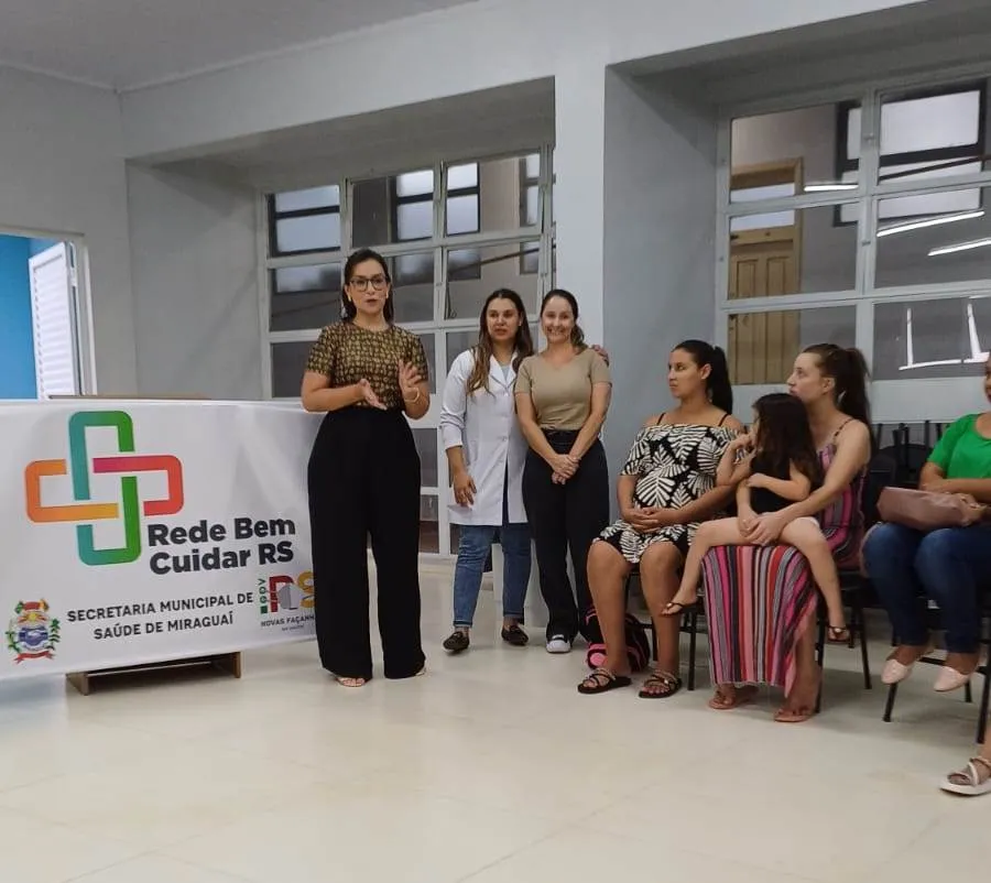 Saúde promove encontro com gestantes para troca de experiências e orientações