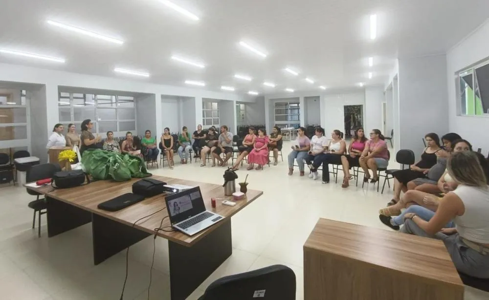 Saúde promove encontro com gestantes para troca de experiências e orientações