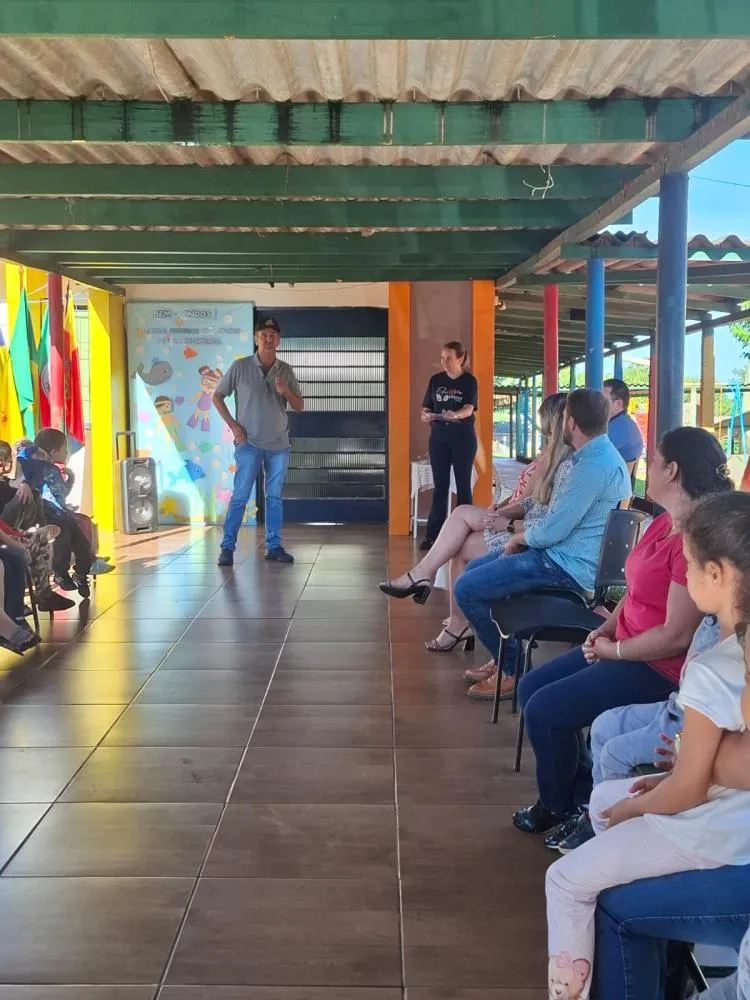 EMEI Lenirinha inaugura novos playgrounds e melhorias na estrutura escolar