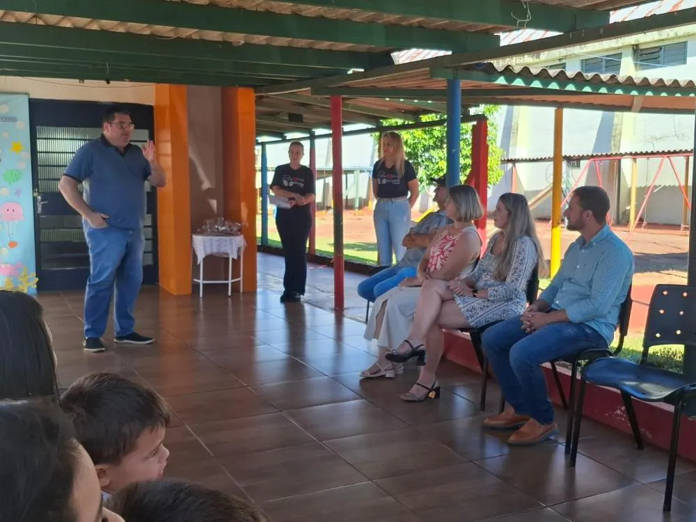 EMEI Lenirinha inaugura novos playgrounds e melhorias na estrutura escolar