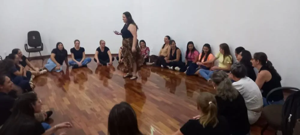 Professoras da Educação Infantil e Gestão Escolar de Derrubadas se aperfeiçoam pelo programa LEEI SUL